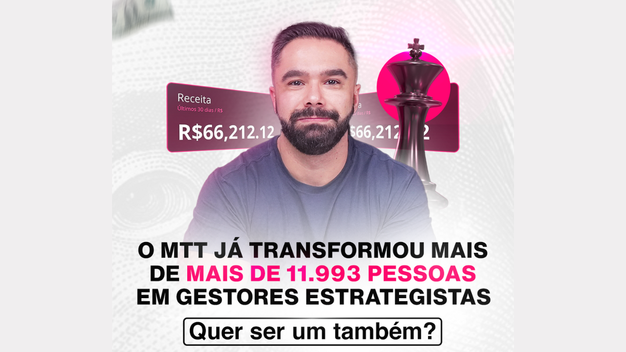 CURSO MTT - TRÁFEGO PAGO - MARKETING DIGITAL - ECOMMERCE - GESTOR DE TRÁFEGO